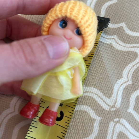 Elf toddler baby shelf doll mini toy yellow gem - Picture 8 of 8